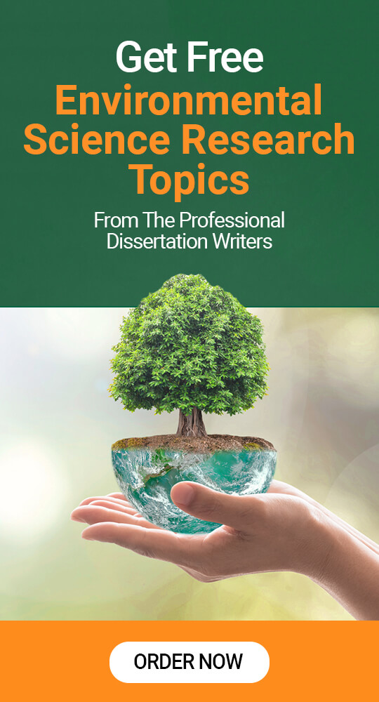 dissertation topics on environmental science