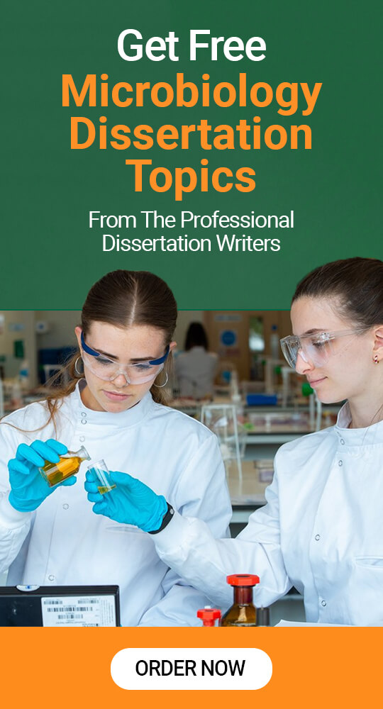 microbiology dissertation topics