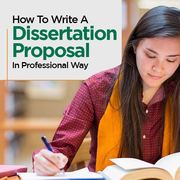 Write a Dissertation Proposal