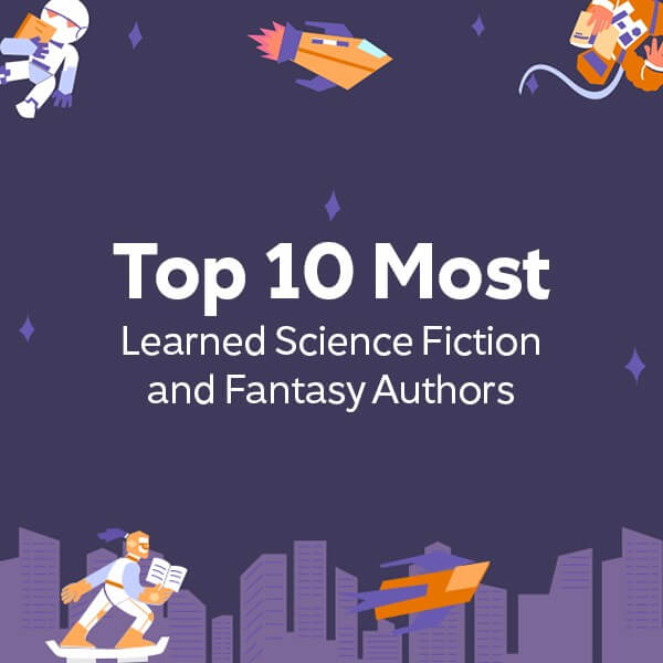 Top 10 Most Learned Science Fiction and Fantasy Authors