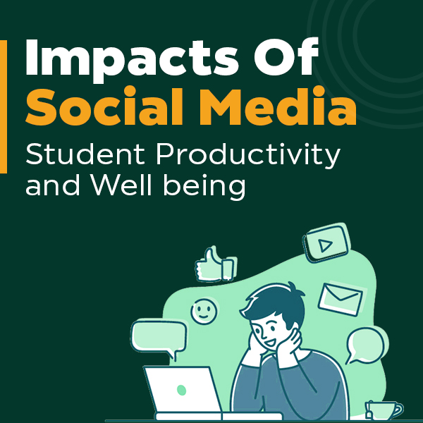 Impacts of Social Media on Student Productivity and Well-being